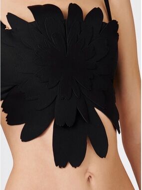 Bahia Maria MAXI MARGARITA BIKINI TOP black flower S